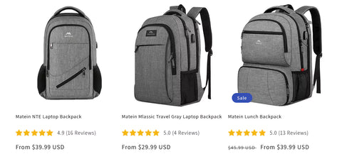FAQs about Backpack with a USB Charging Port