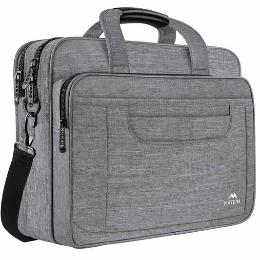 MATEIN Rolling Briefcase for Women, Large 17 Inch Laptop Bag with
