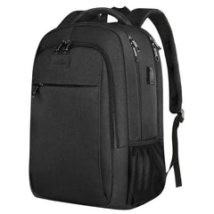 Matein Mlassic Reise-Laptop-Rucksack mit USB-Ladeanschluss Passend für 15,6-Zoll-Laptops