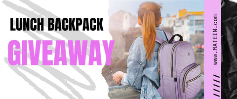 MATEIN PINK Laptop BACKPACK GIVEAWAY