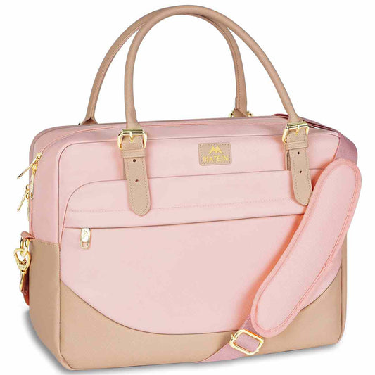 rijm opwinding Permanent Matein Pink Laptop Bag for Women