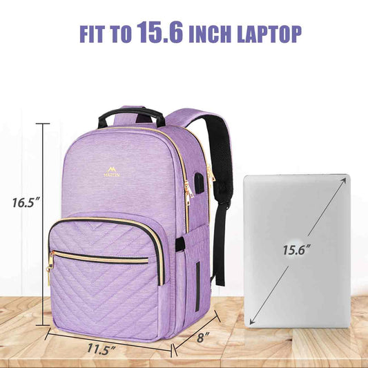 Matein Laptop Backpack With Lunch Box Insulated - Temu