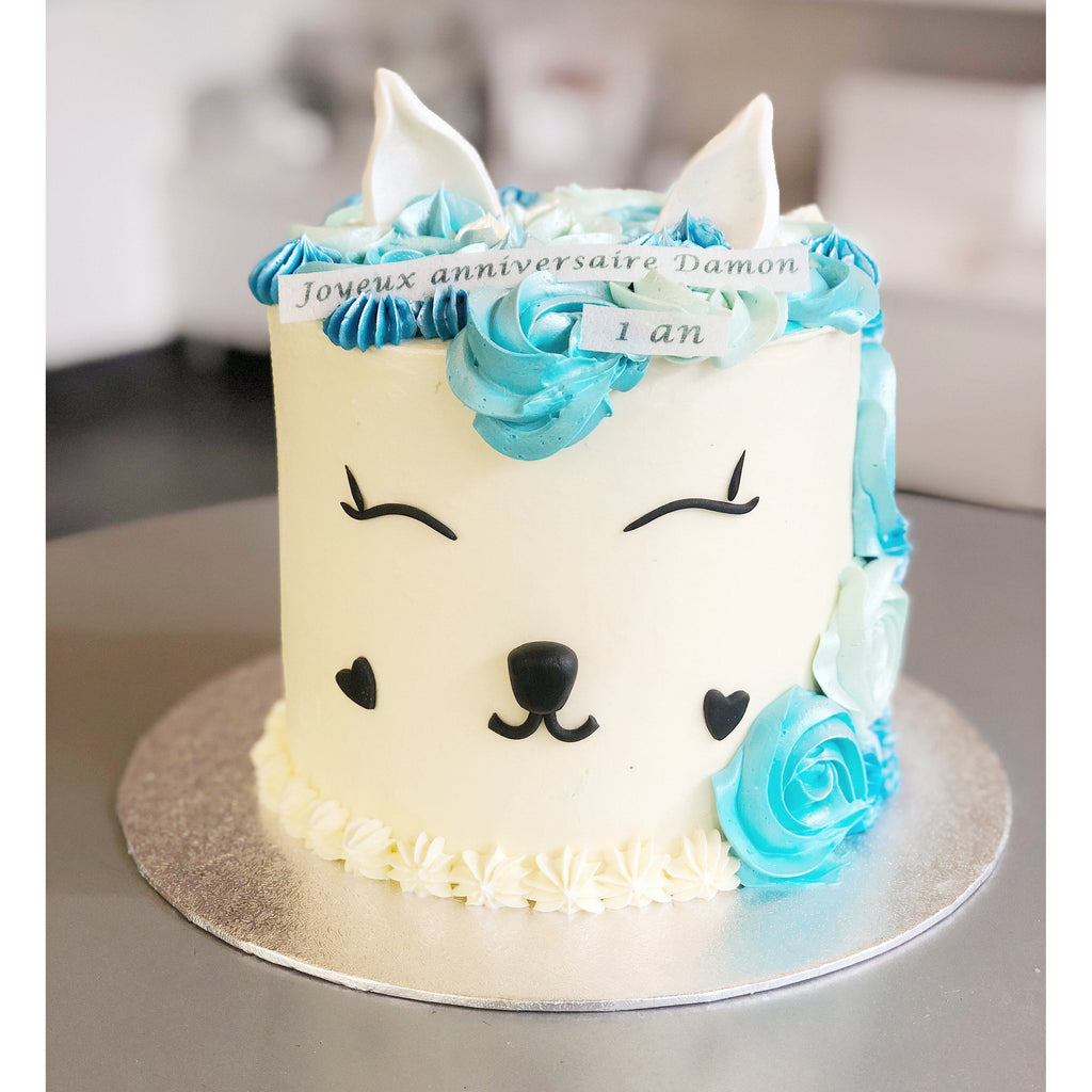 Chat Bleu L Atelier Des Gateaux