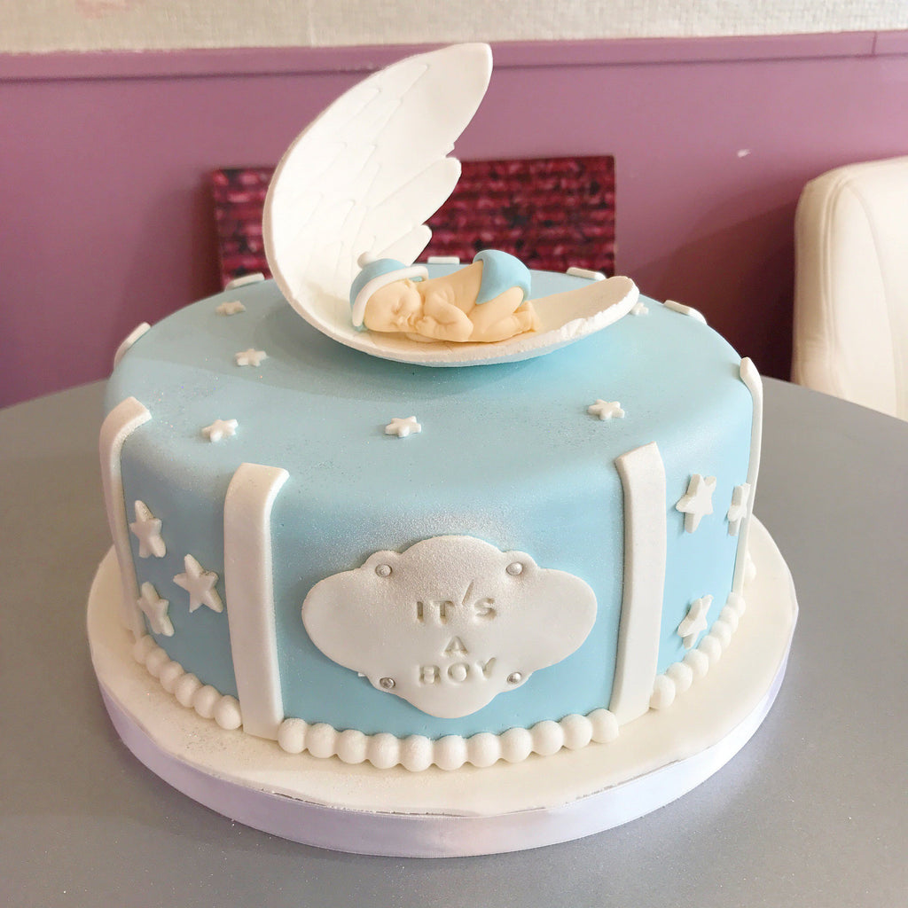 Gateau Baby Bleu Ou Rose L Atelier Des Gateaux