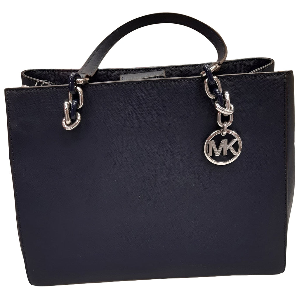 Michael Kors blue leather handbag – Luxify Marketplace