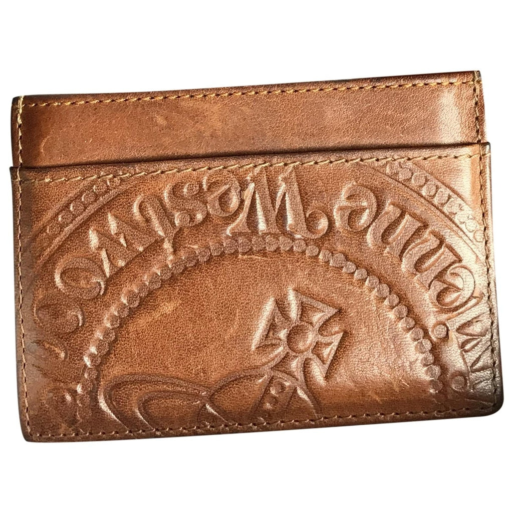 Vivienne Westwood brown leather case