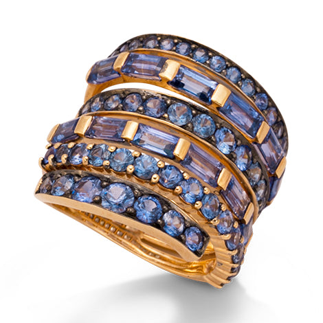 de Boulle Collection True Blue Sapphire Ring