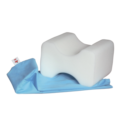 Deluxe Comfort Leg Spacer Pillow (21 x 7.5 x 4) - Hypoallergenic Memory  Foam - Medical Specialty Pillow - Side Sleeper - Leg Positioner Pillow