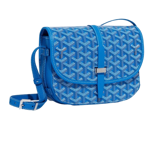 GOYARD Goyardine Jouvence Toiletry Pouch Sky Blue 701237