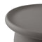 ArtissIn Coffee Table Mushroom Nordic Round Large Side Table 70CM Grey