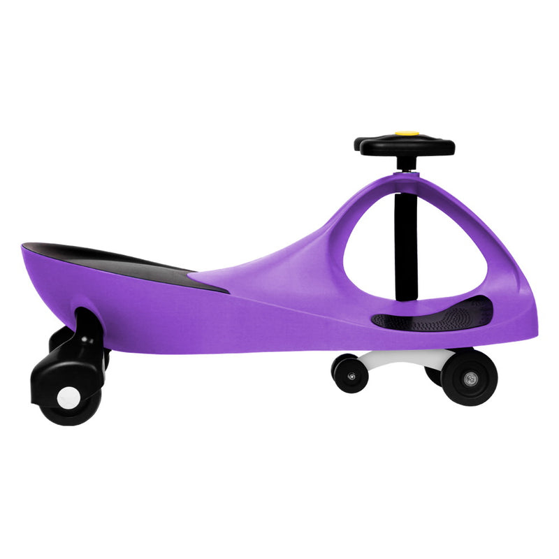 purple swing car