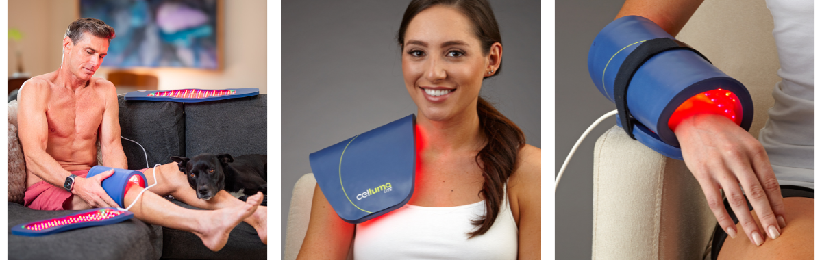 Ease muscle pain and relieve joint stiffness with Celluma Red LED Light Therapy