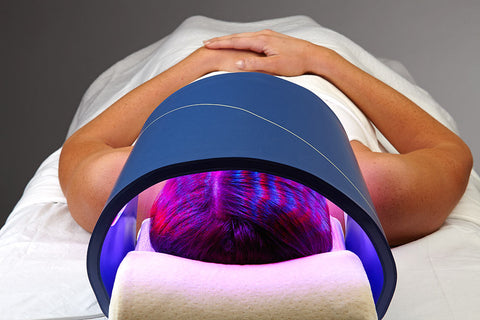 LED light therapy is a totally safe way to improve skin tone, texture, clarity, and
smoothness