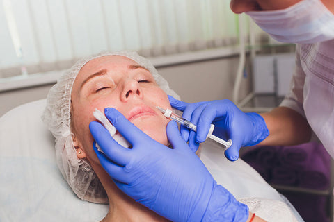 Botox and filler are minimally invasive treatments given through injections that can reduce fine lines around the eyes