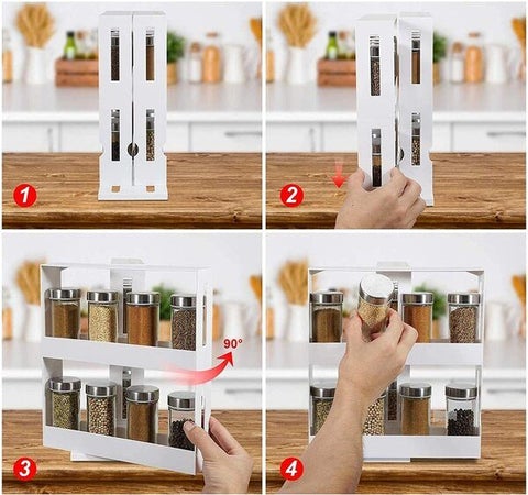 KITCHEN SPICE RACK ORGANIZER