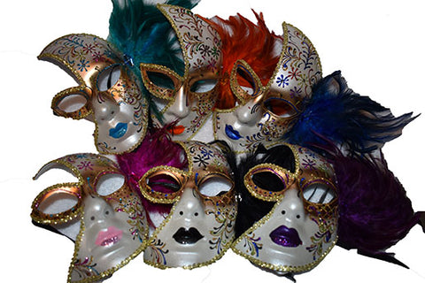 Venetian Style Half Face Mask