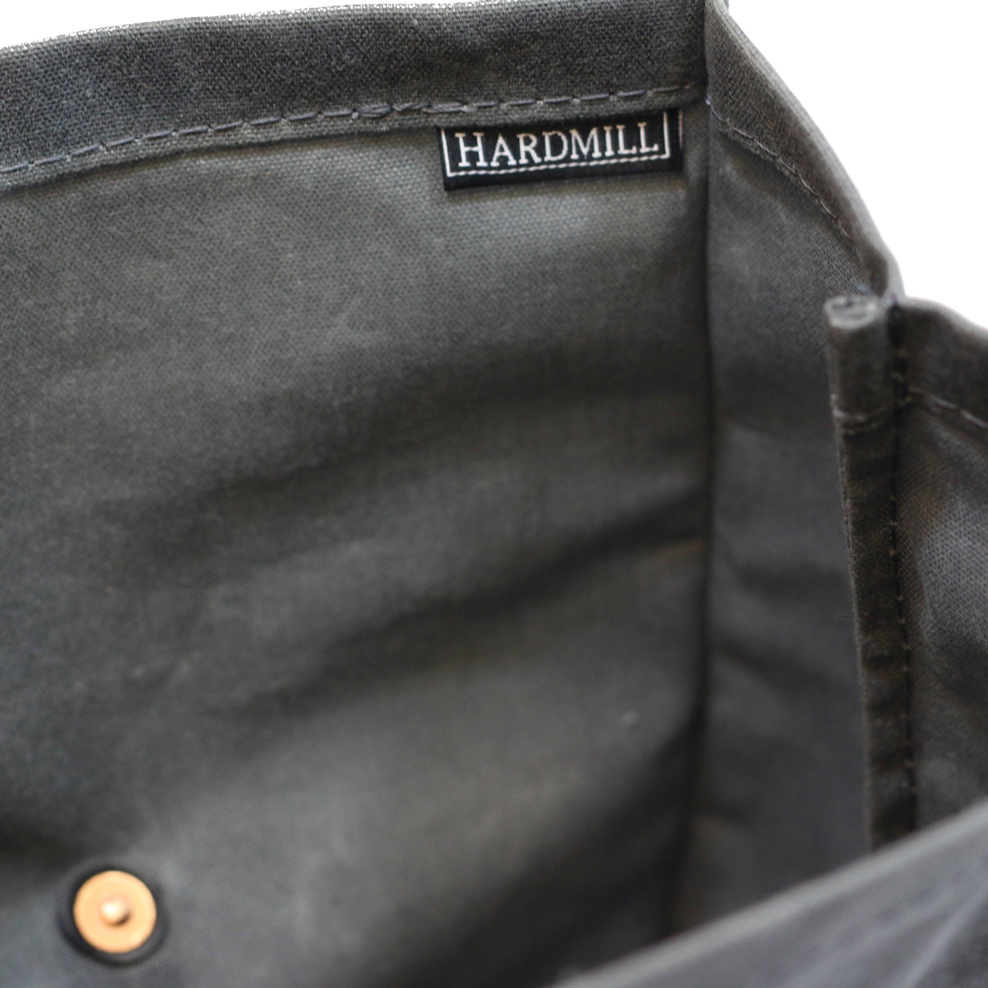 Lunch Tote - Waxed Canvas - Charcoal