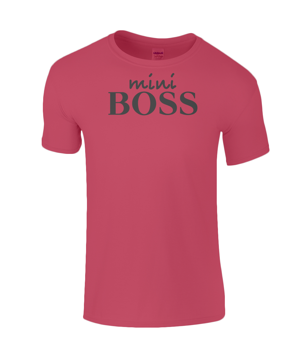 mini boss t shirt