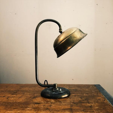 Bauhaus Style Table Lamp with Shade Knuckle Adjuster