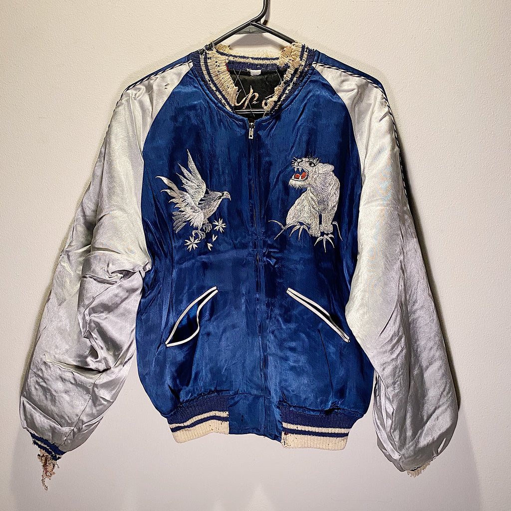 1940s WW2 Souvenir Jacket | Sukajan Reversible Custom – Mad Van Antiques