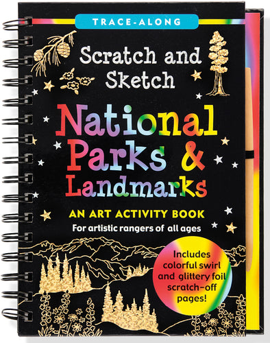 Peter Pauper Press Trace - Along Scratch and Sketch Fine Art – Sassy Extras