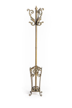 standing coat rack with umbrella stand