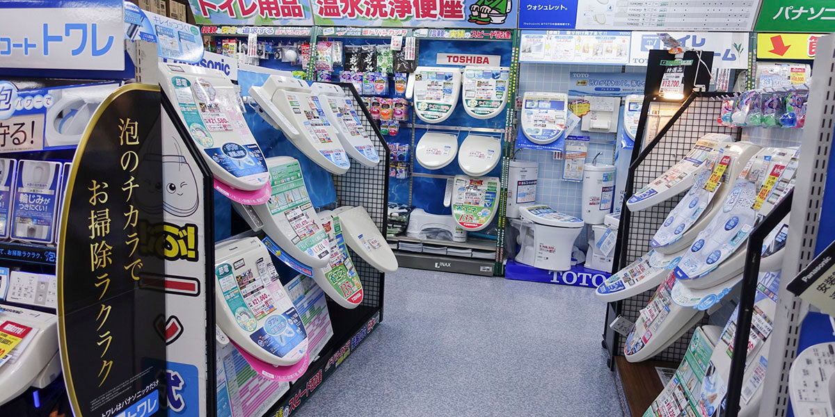 Japan smart toilet shop