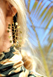 Agave Flower Burst Earrings
