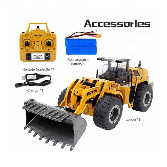 remote control excavator huina