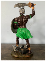 Orisa Oggun Statue | Estatua de Orisa Ogun