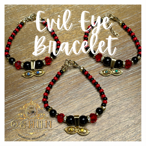 ROJO Mal De Ojo Proteccion Pulsera Evil Eye Charms TURTLE PALM OWL ELEPHANT