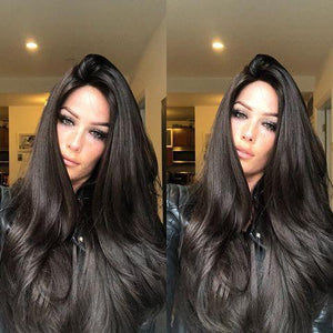 long wavy hair wig