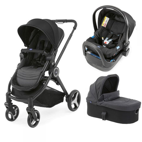 Poussette Double Chicco Ohlala Twin - Black Night - Univers Poussette