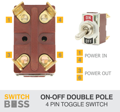 4 Pin Toggle Switch Wiring