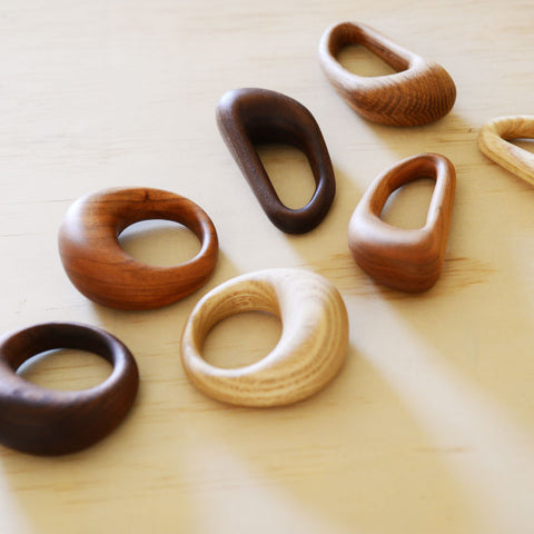 baby wooden rattle