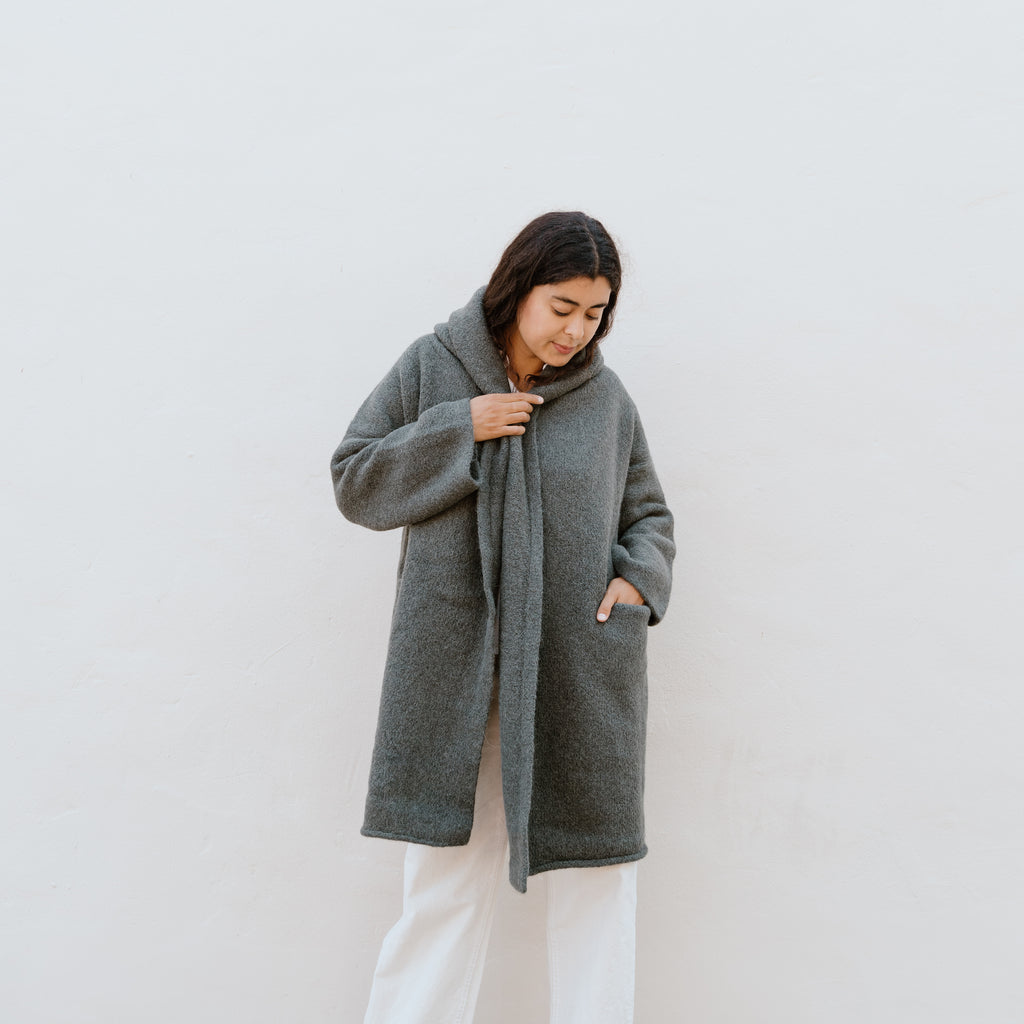 Lauren Manoogian Capote Coat in Loden at General Store