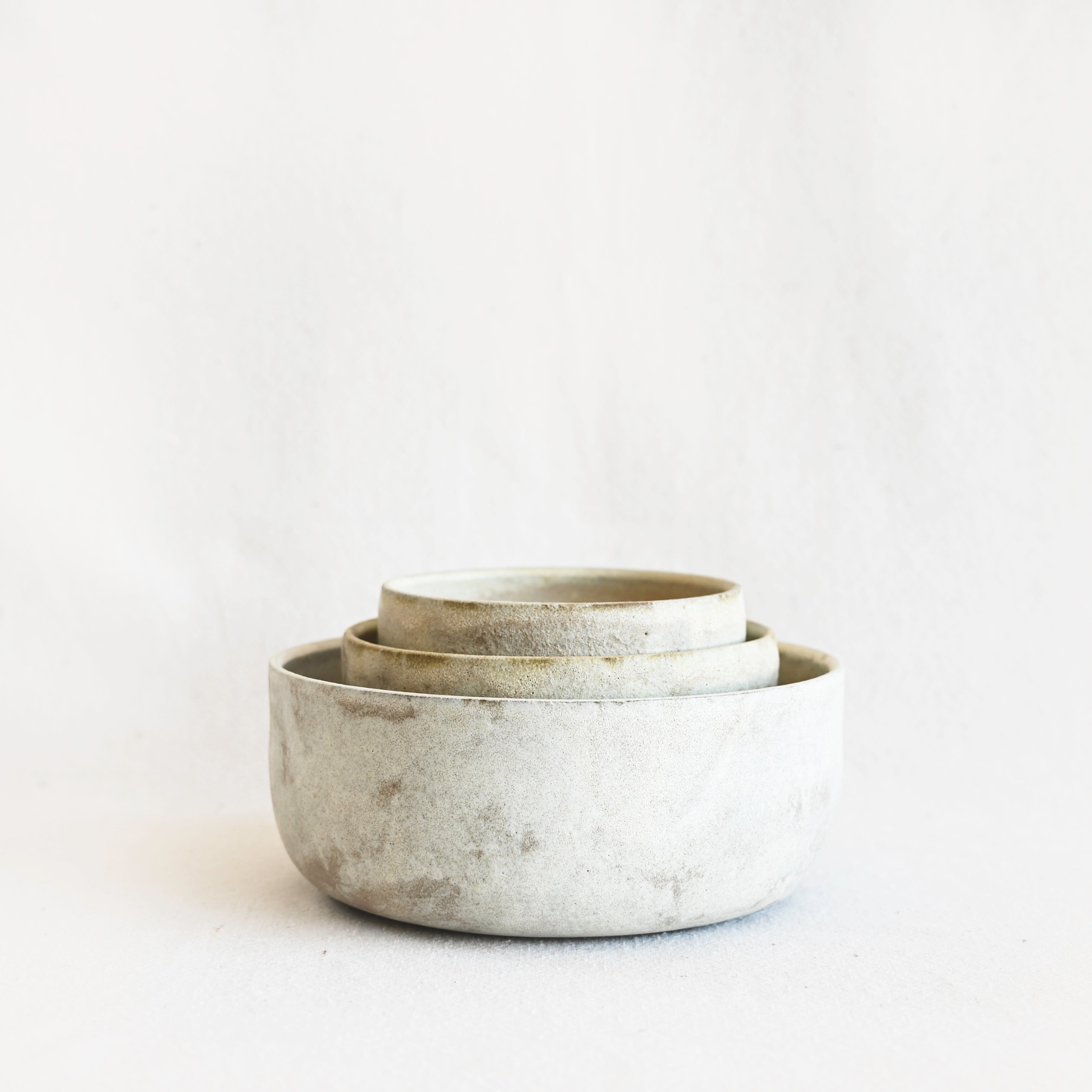 Soft Stone Nesting Bowl