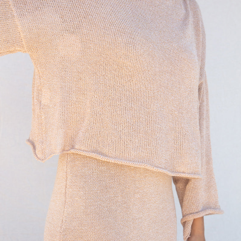 Sweater Lino - Beige