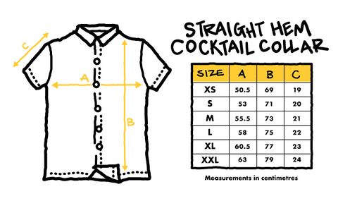 Straight Hem Cocktail Collar