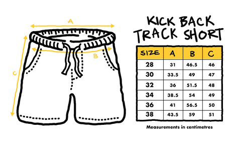 Kick Back Track Short