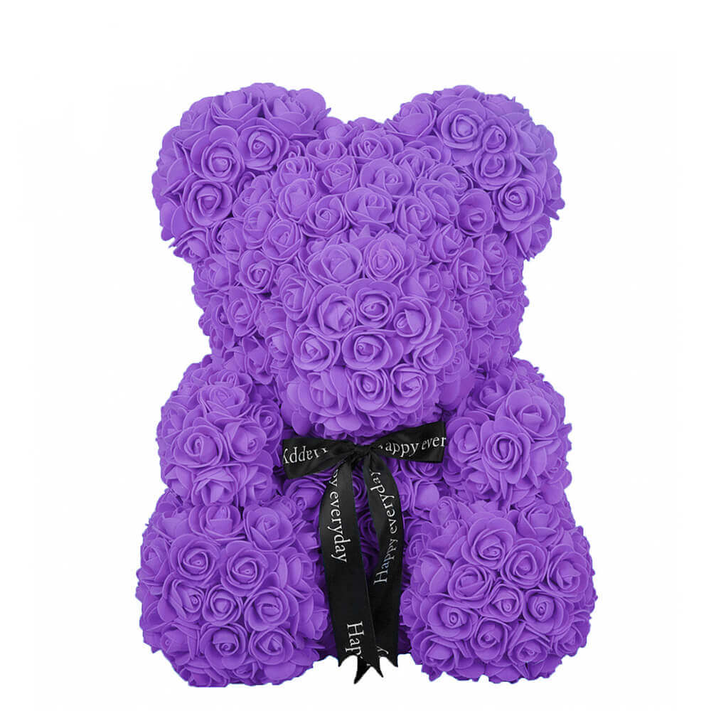 flower rose bear