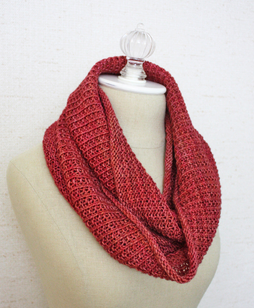 Belgique Infinity Scarf Cowl Knitting Pattern