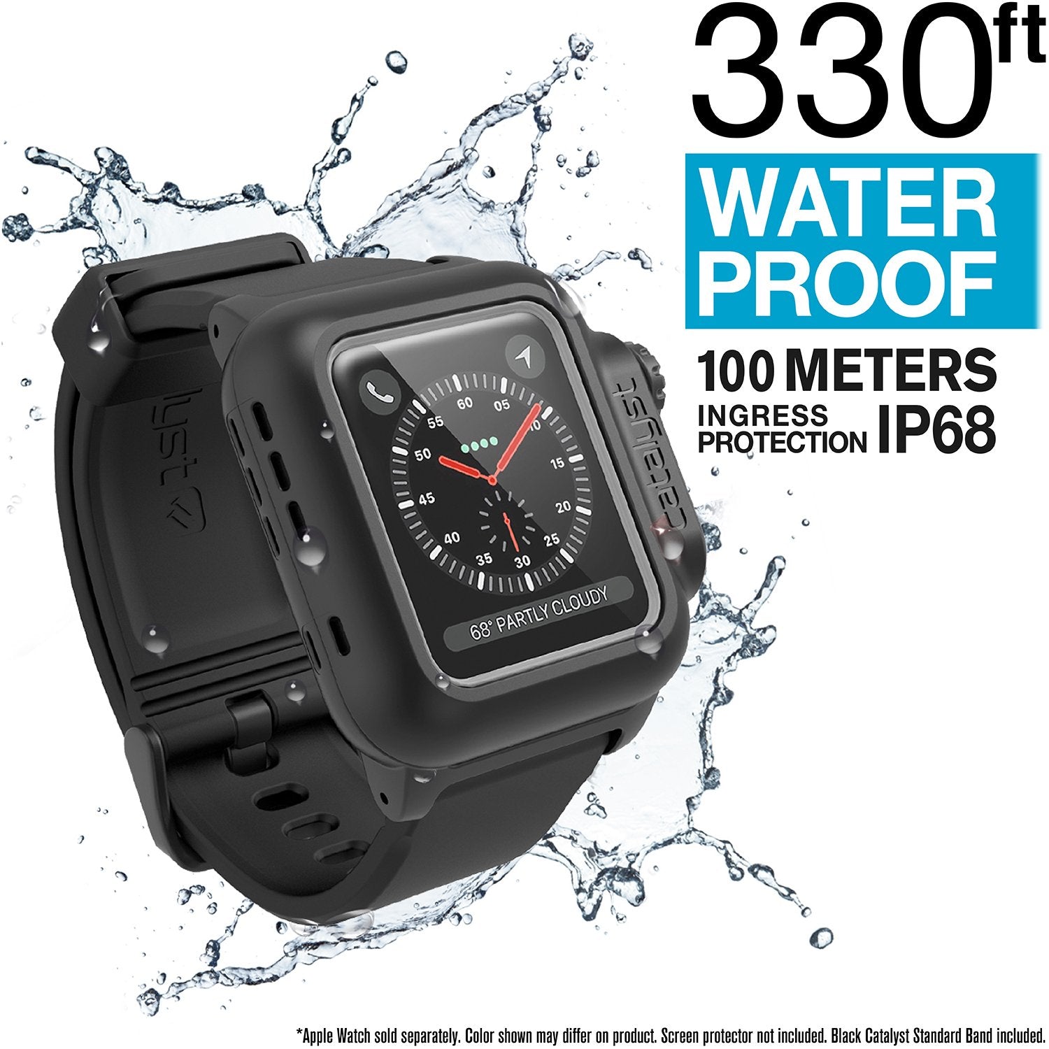 apple watch series one waterproof