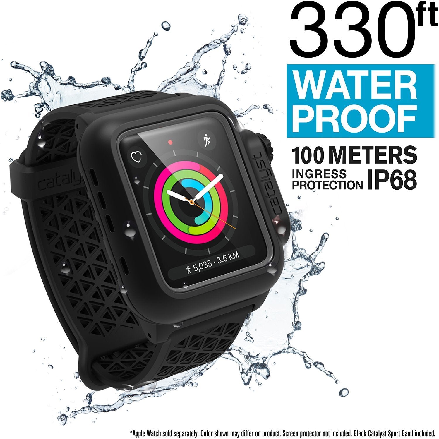 Shop Waterproof 42MM Apple Watch Series 3 Case | Catalyst Lifestyle