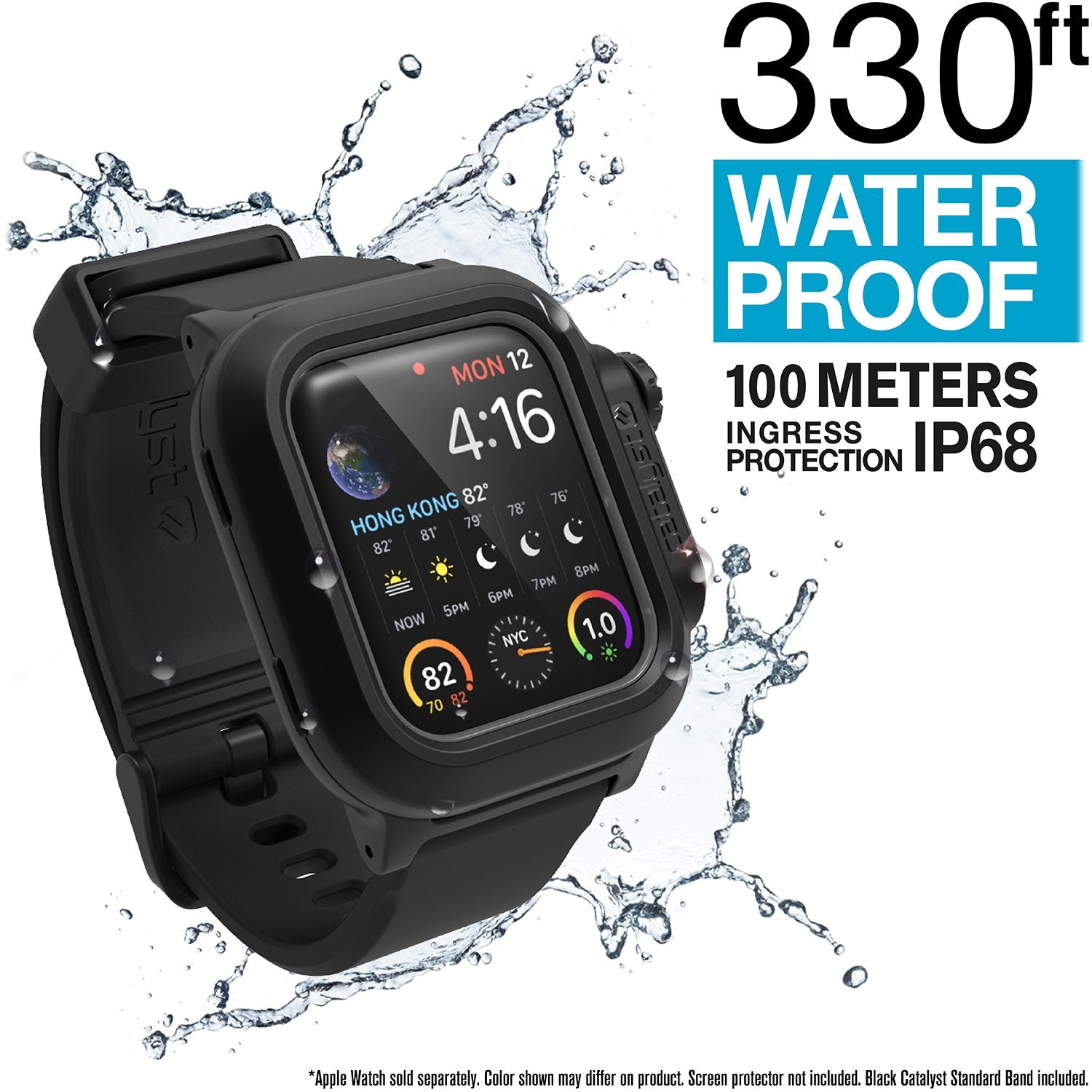 apple watch series 4 water resistant