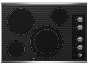 Whirlpool G7ce3034x 30 Gold Series Electric Ceramic Glass Cooktop