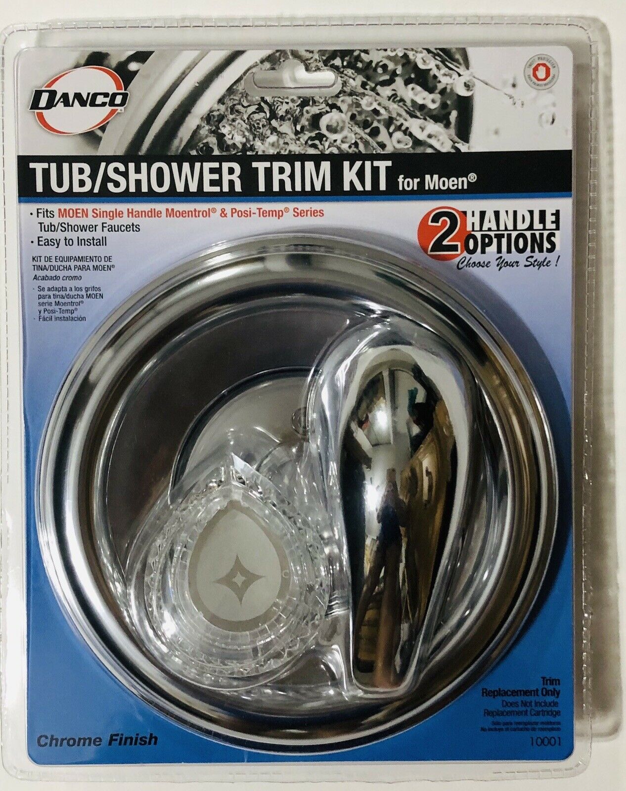 Danco Single Handle Valve Trim Kit In Chrome For Moen Tub Shower