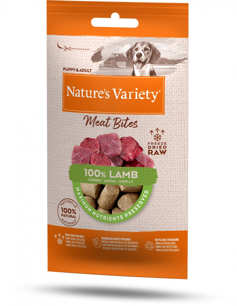 Natures Variety Freeze Dried Lamb Meat Bites 0