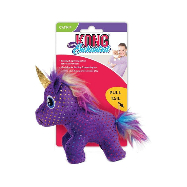 Kong Cat Enchanted Buzzy Unicorn 0