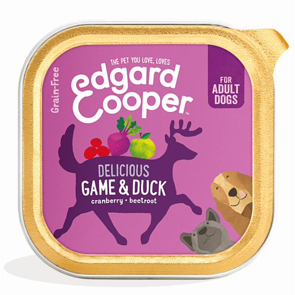 Edgard Cooper Game and Duck Wet Dog Food 150g 0
